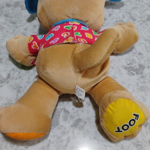 Fisher Price Laugh and Learn Dog Puppy ABC Talking Plush Musical Toy Learning - Picture 10 of 12